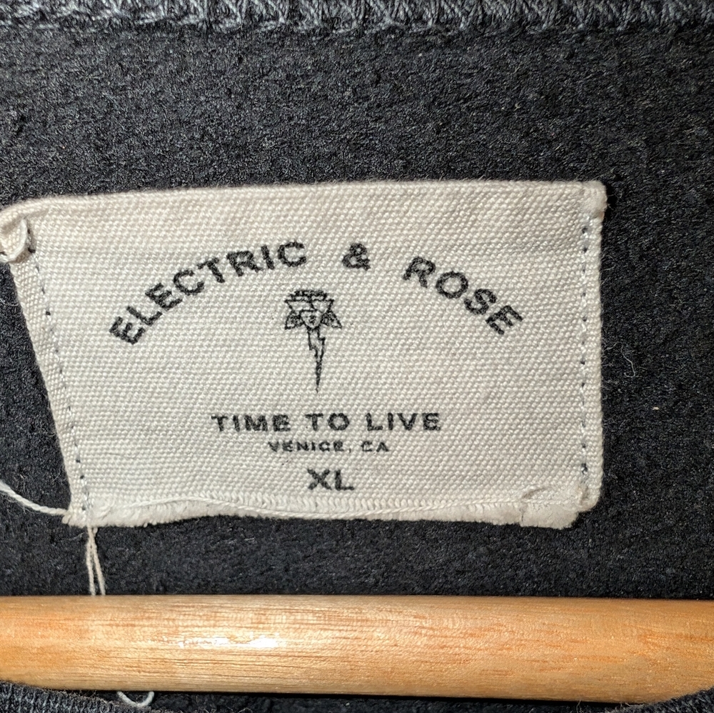 Anthropologie Electric & Rose Ronan Heart Sweatshirt - Picture 8 of 9